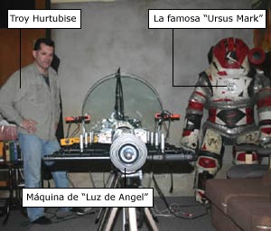 Troy Hurtubise y su máquina